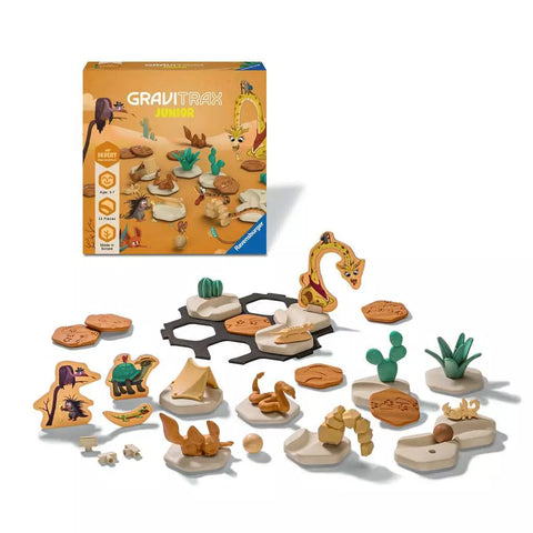 Ravensburger GraviTrax Junior dekoracijų rinkinys „My Desert“, 33 det., 3–7 m.