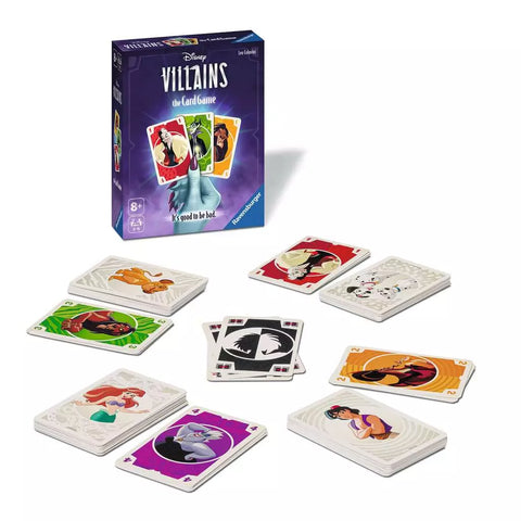 Ravensburger kortų žaidimas „Disney Villains“, nuo 8 m. (instrukcija anglų k.)