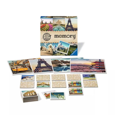 Ravensburger atminties žaidimas „Travel Collector's memory®“, nuo 4 m.