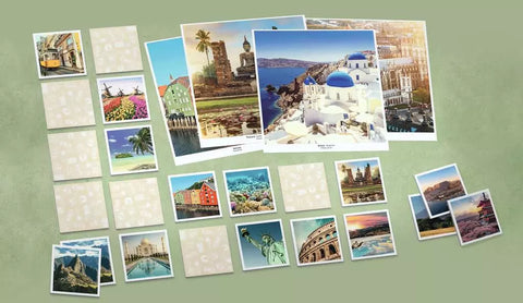 Ravensburger atminties žaidimas „Travel Collector's memory®“, nuo 4 m.