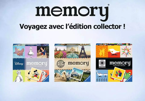 Ravensburger atminties žaidimas „Travel Collector's memory®“, nuo 4 m.
