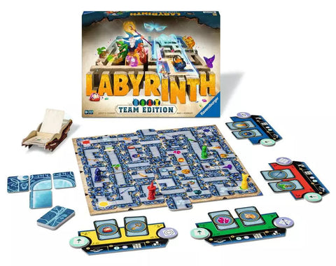 Ravensburger stalo žaidimas „Labyrinth Team Edition“, 2–4 žaid., nuo 8 m.