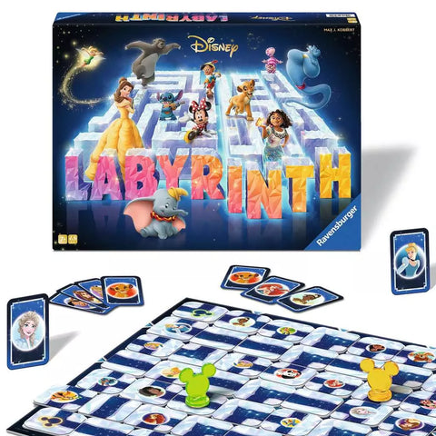 Ravensburger stalo žaidimas „Disney 100 Labyrinth“, 2–4 žaid., nuo 7 m.