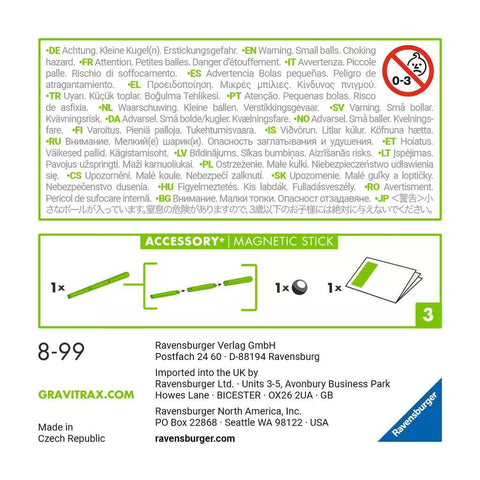 Ravensburger GraviTrax magnetinė lazdelė „Magnetic Stick“, nuo 8 m.