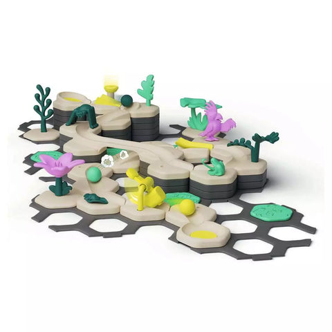 Ravensburger GraviTrax Junior startinis rinkinys „Jungle“, 100 det., 3–7 m.