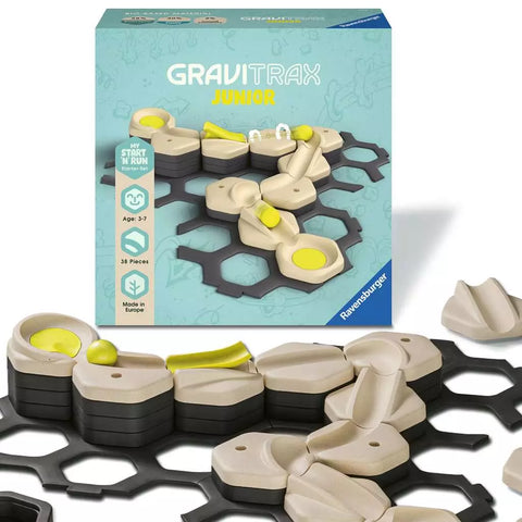 Ravensburger GraviTrax Junior startinis rinkinys „Start'n'Run“, 38 det., 3–7 m.