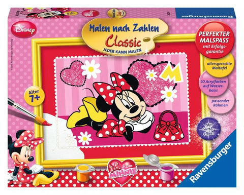 Ravensburger tapyba pagal skaičius „Disney Pelytė Mini“, 18×24 cm, nuo 7 m.