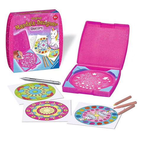Ravensburger kūrybinis rinkinys „Mini Mandala-Designer: Vienaragis“, nuo 6 m.