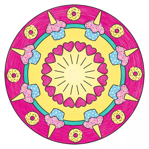 Ravensburger kūrybinis rinkinys „Mini Mandala-Designer: Vienaragis“, nuo 6 m.