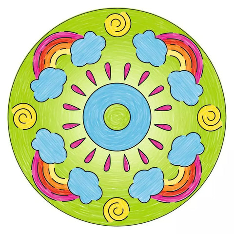 Ravensburger kūrybinis rinkinys „Mini Mandala-Designer: Vienaragis“, nuo 6 m.