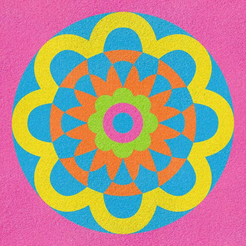 Ravensburger kūrybinis rinkinys „Smėlio Mandala-Designer: Neon“, nuo 6 m.