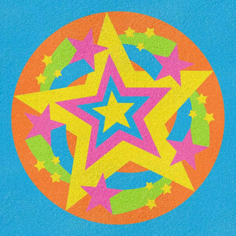 Ravensburger kūrybinis rinkinys „Smėlio Mandala-Designer: Neon“, nuo 6 m.