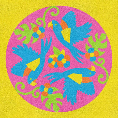Ravensburger kūrybinis rinkinys „Smėlio Mandala-Designer: Neon“, nuo 6 m.