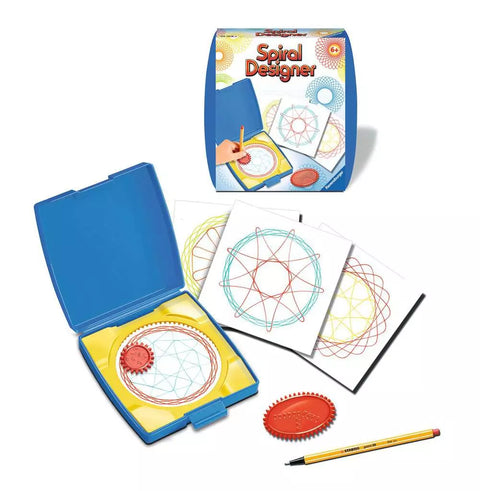 Ravensburger kūrybinis rinkinys „Mini Spiral-Designer: mėlynas“, nuo 6 m.