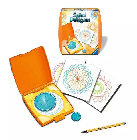 Ravensburger kūrybinis rinkinys „Mini Spiral-Designer: oranžinis“, nuo 6 m.