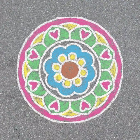 Ravensburger kūrybinis rinkinys „Lauko Mandala-Designer: gėlės“, nuo 5 m.