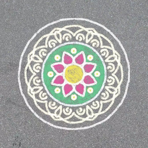 Ravensburger kūrybinis rinkinys „Lauko Mandala-Designer: gėlės“, nuo 5 m.