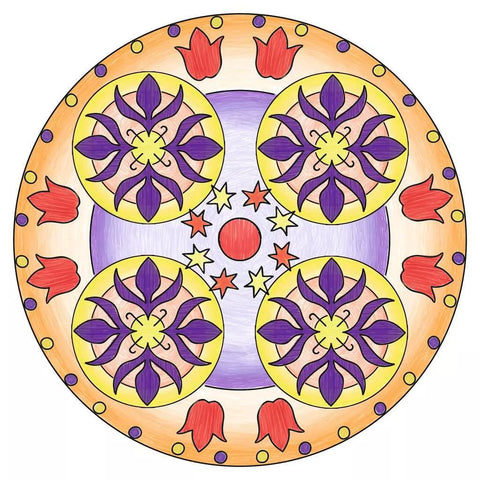 Ravensburger kūrybinis rinkinys „Mandala-Designer: Disney Ledo šalis“, nuo 6 m.