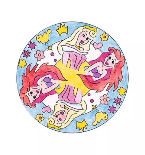 Ravensburger kūrybinis rinkinys „Mandala-Designer: Disney princesės“, nuo 6 m.