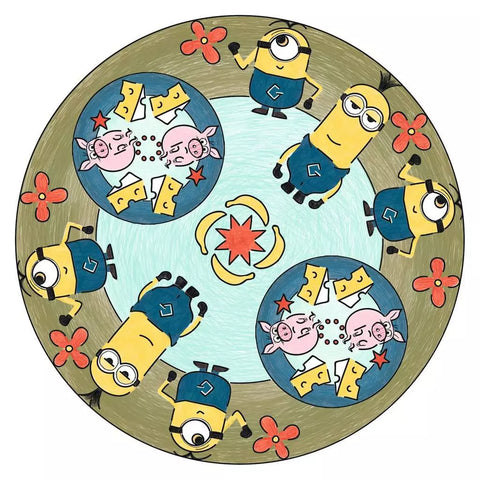 Ravensburger kūrybinis rinkinys „Mandala-Designer: Pakalikai“, nuo 6 m.