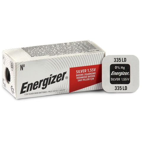 Energizer 335 SR512SW sidabro oksido laikrodžių baterijos 10 vnt.