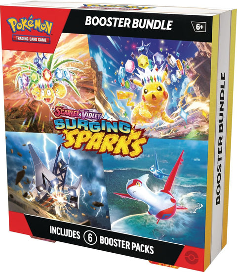 Pokémon Scarlet & Violet Surging Sparks booster rinkinys kolekcininkams (EN)