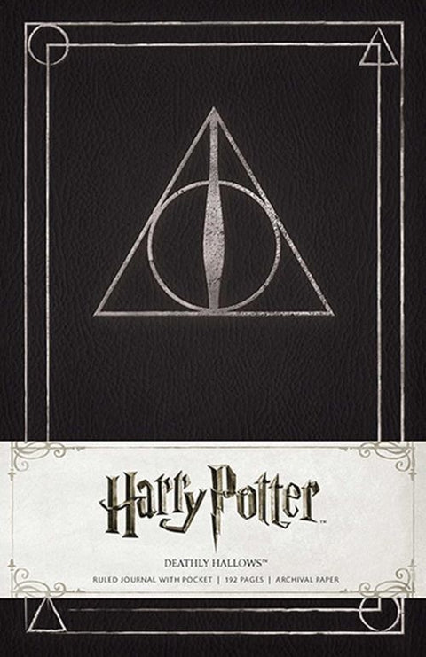Harry Potter Mirties Relikvijos kietviršė užrašinė, linijuota, 192 psl fanams