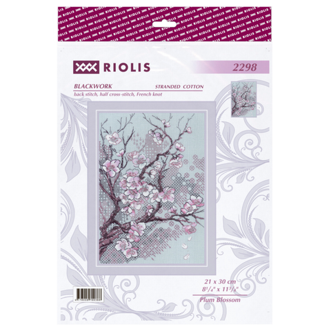 Plum Blossom. Siuvinėjimo rinkinys iš RIOLIS Nr.: 2298