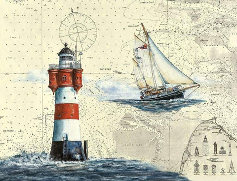 Ravensburger dėlionė „Romantiškas švyturys“, 2000 det.