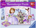 2X24 Puzzles: Disney Sofia the First: Sofia's Royal Adventure - RAVENSBURGER dėlionėHOBI.LT 🇱🇹