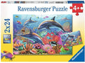 2X24 Puzzles: Underwater Beauty - RAVENSBURGER dėlionėHOBI.LT 🇱🇹