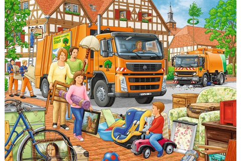 2X24 Puzzles: Working People - RAVENSBURGER dėlionėHOBI.LT 🇱🇹