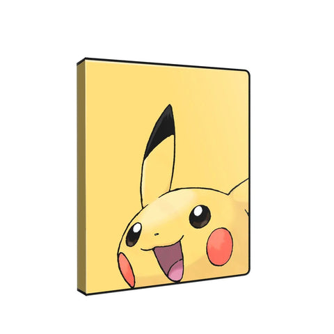 Pikachu 4 kišenių Pokémon kortelių albumas kolekcininkams