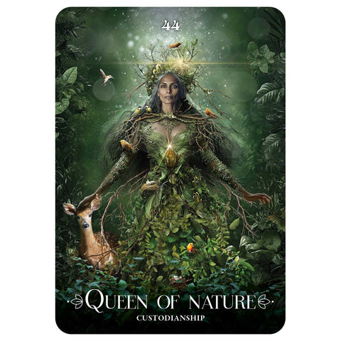 Nature Goddess Oracle – gamtos deivių orakulo kortos, 44 kortos su knygele