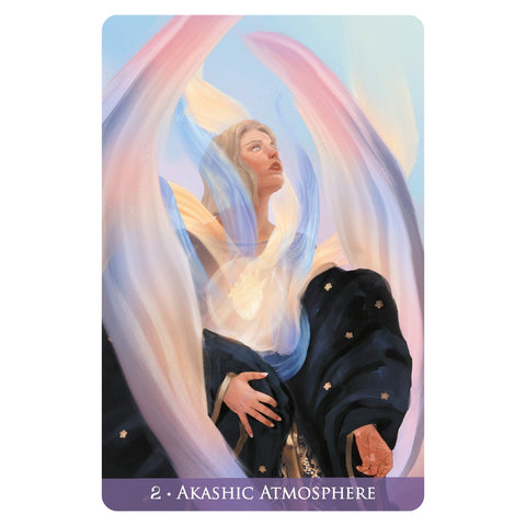 Akashic Connection orakulo kortos su spalvota knyga, Lo Scarabeo