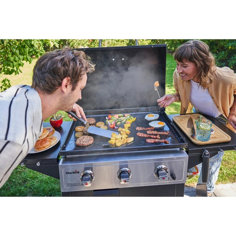 Dujinė kepsninė su plokštuma Char-Broil Griddle 3400