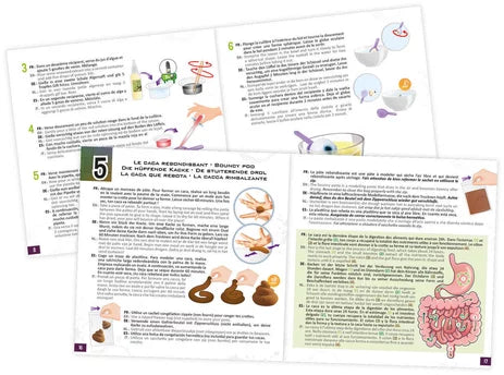 Mini laboratorija vaikams 8+ – Šlykštūs eksperimentai, 6 veiklos
