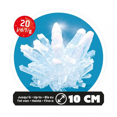 Didžiulio 10 cm kristalo auginimo rinkinys vaikams nuo 8 m.