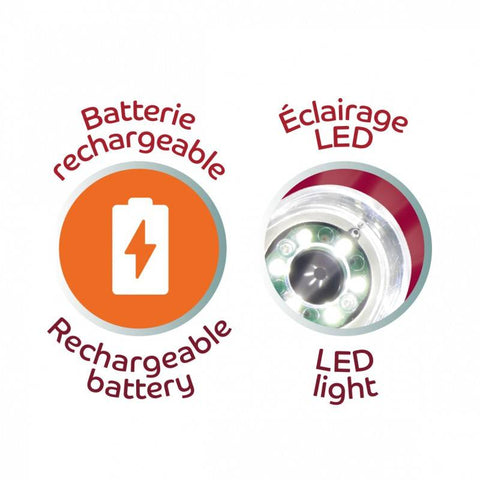 Skaitmeninis mikroskopas 200–1000× su ekranu, kamera ir LED apšvietimu vaikams nuo 7 m.
