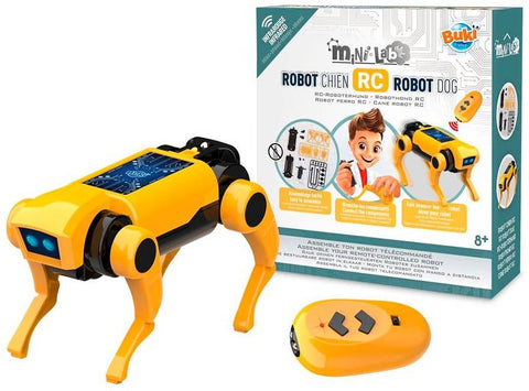 STEM robotas šuo konstruktorius su pulteliu vaikams 8+