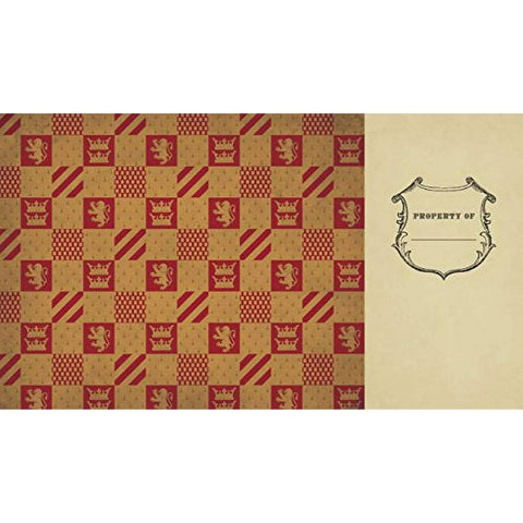 Harry Potter Gryffindor kišeninė užrašinė, kieti viršeliai – kolekcinė