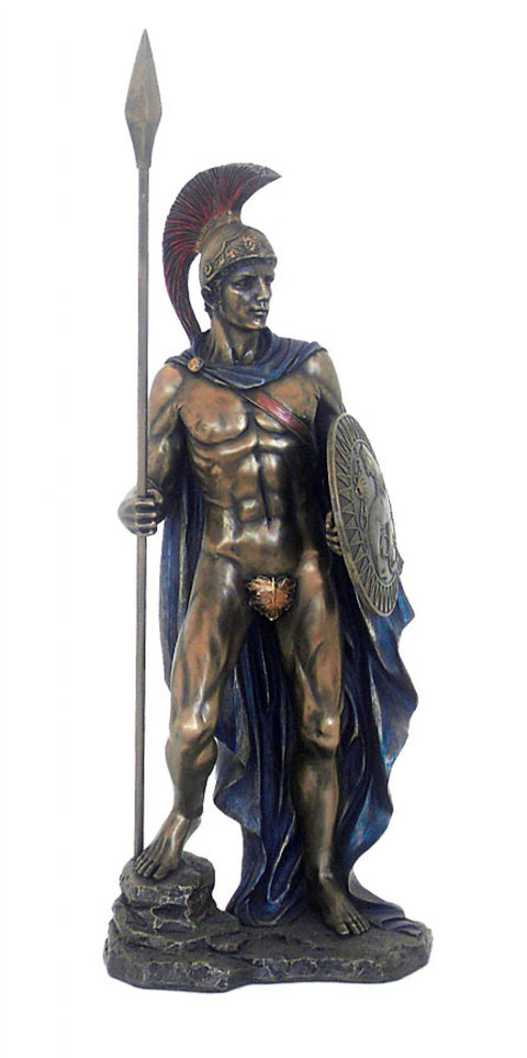 Arėjas - karo dievas. Aukštis: 36cm.