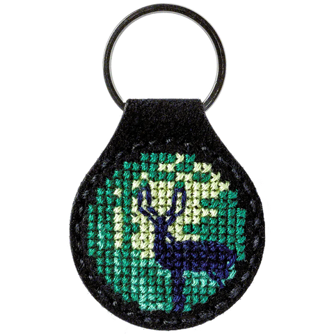 Kryželiu siuvinėjamo raktų pakabuko rinkinys, dirbtinė oda Wonderland