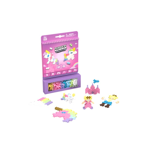 Plus-Plus Mini konstruktorius „Vienaragis“ 125 det. – 2D/3D rinkinys