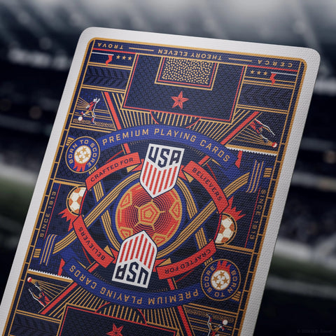 Theory11 U.S. Soccer žaidimo kortos – kolekcinė futbolo kaladė
