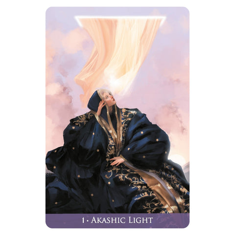 Akashic Connection orakulo kortos su spalvota knyga, Lo Scarabeo