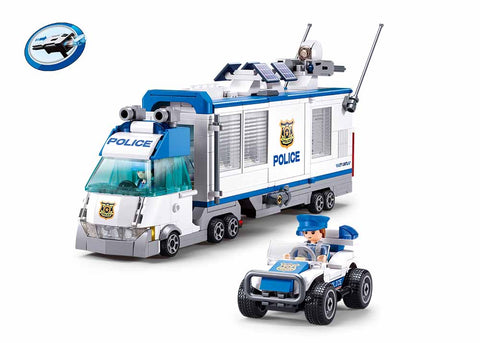 Sluban policijos specialiųjų pajėgų gelbėjimo automobilio konstruktorius – 510 det., 29,3 cm, 6+