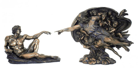 Adomo sutvėrimas - Michelangelo kūrinys (ypač didelė versija versija). Išmatavimai: 43x9x20cm.