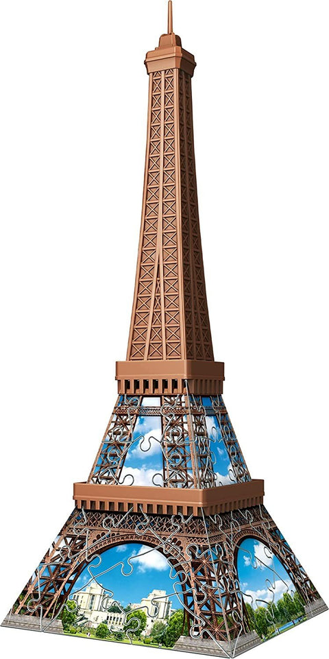 3D Mini Puzzle - Eiffel Tower Building 54 Piece Puzzle - RAVENSBURGER 3D dėlionėHOBI.LT 🇱🇹