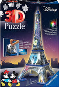 3D puzzle Disney Eiffel Tower with light - RAVENSBURGER 3D dėlionėHOBI.LT 🇱🇹